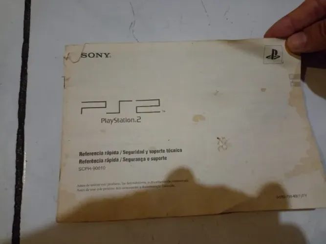 Manual Original Playstation 2