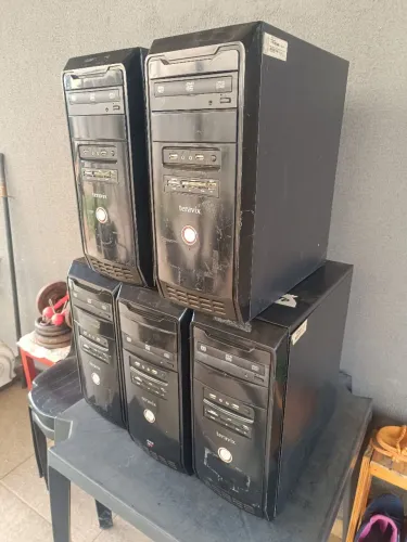 Lote 5 computador funcionando 