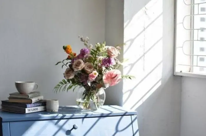 Vaso bola vidro moderno M estilo zara home