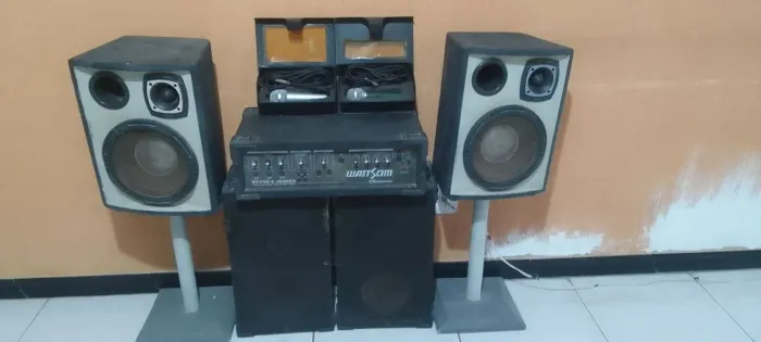 Vendo Equipamento de Som de Barzinho e Karaokê