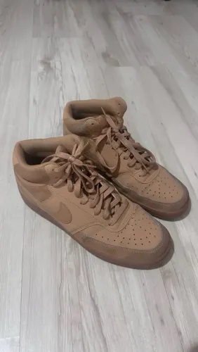 Nike Court Vision Mid Marrom/Caramelo tamanho 42