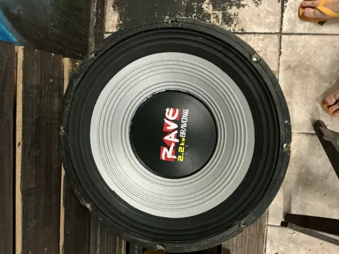 Alto falante bravox tornado grave 15