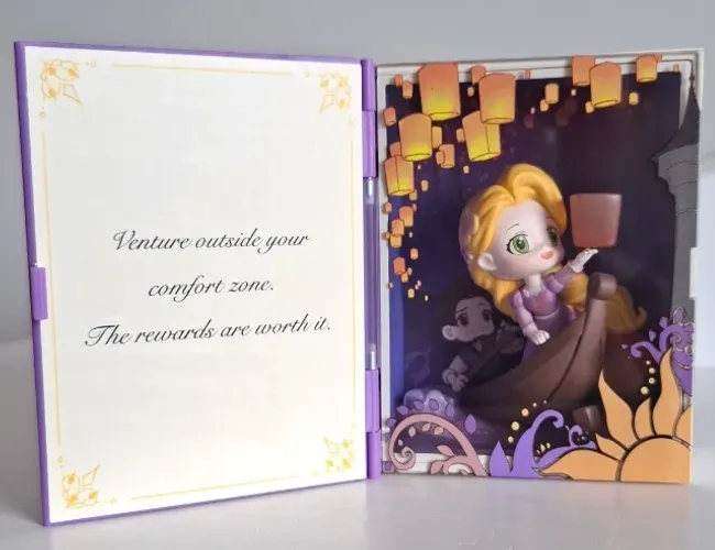 boneca rapunzel livro popmart disney