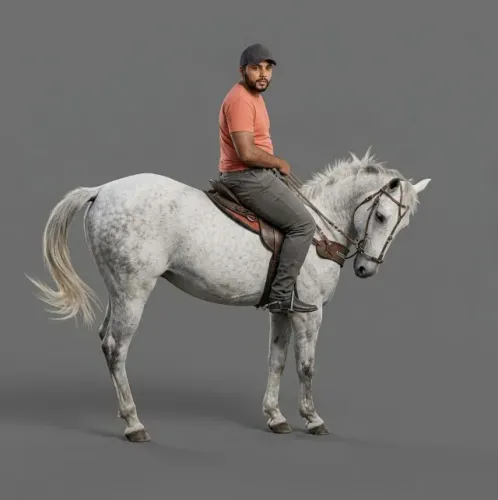 cavalo com joquei