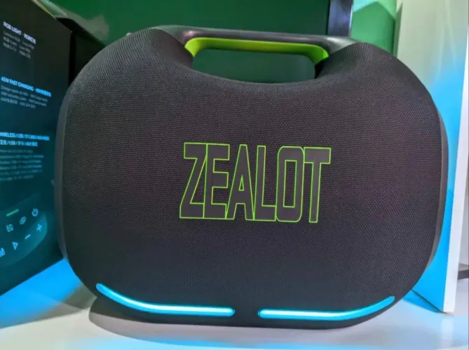 CAIXA BLUETOOTH ZEALOT ZE21 250W RMS.