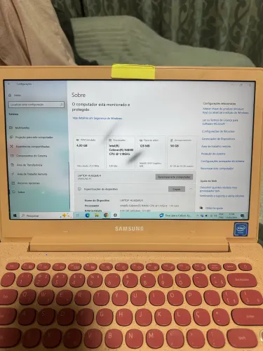 NOTEBOOK SAMSUNG F30 - Carregador original 