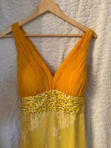 Vestido longo de festa