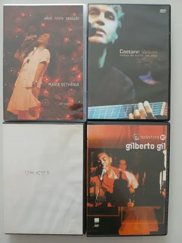 DVDs de shows musicais Nacional e Internacional 