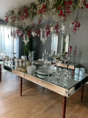 Mesa Espelhada de jantar