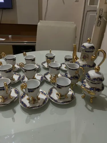 Conjunto de Chá antigo de Porcelana da Bavaria