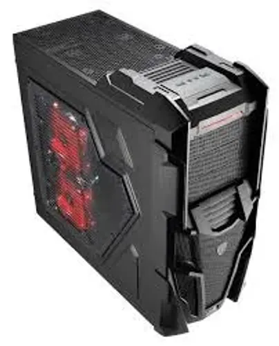 Gabinete AeroCool Mechatron Black Mesh Edition ATX com Fans