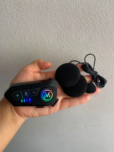 Fone Intercomunicador Para Capacete 