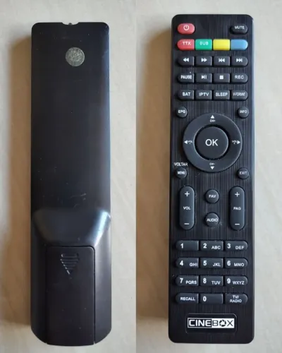 2 controles remotos para aparelhos de recepção e streaming baratinhos (favor ler anúncio))