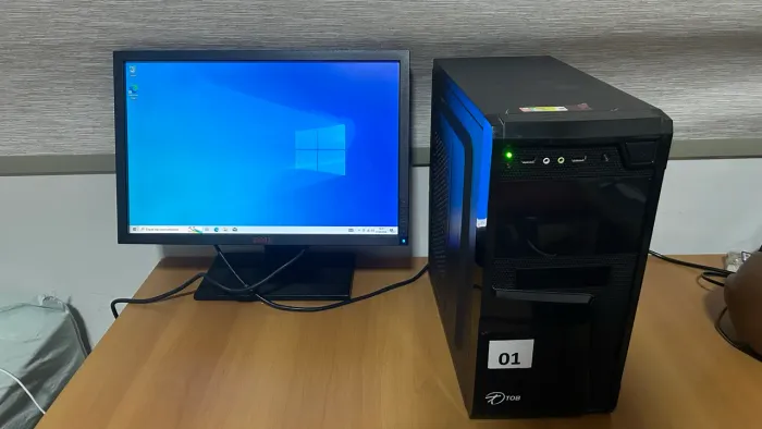 PC ESCRITÓRIO I3 8GB RAM + MONITOR DELL