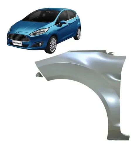 Paralama New Fiesta 2011 A 2018 Mexicano Nacional Le Esquerdo Motorista