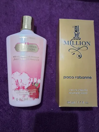 Perfume 1 Million mais Creme Vitória Secrets
