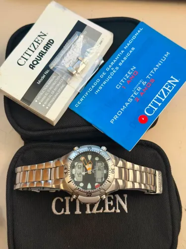 Relógio citizen aqualand JP1060