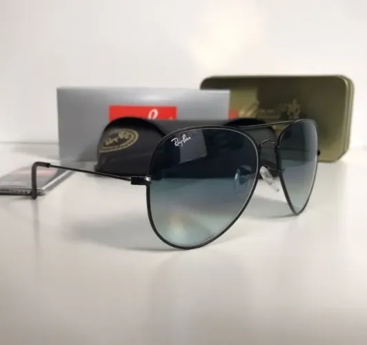 óculos ray ban aviador black degrade
