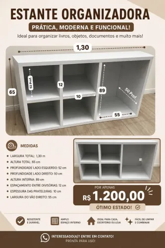 Nicho, mesa, armário ?NÃO É INCLUSO NICHO!?