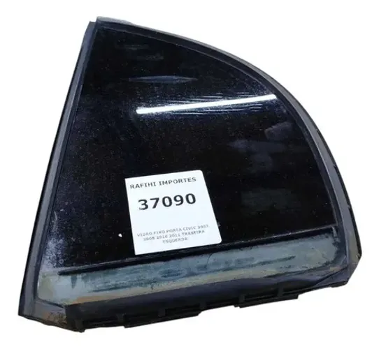 Vidro Fixo Porta Civic 2007 2008 2010 2011 Traseira Esquerda
