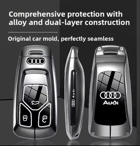 Capa de Chave Premium Audi / Linha Audi geração B9 - Nova