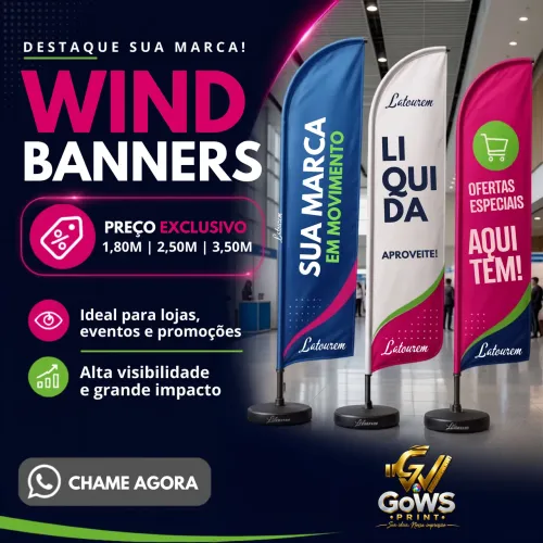 BIG FLAG WIND BANNER 