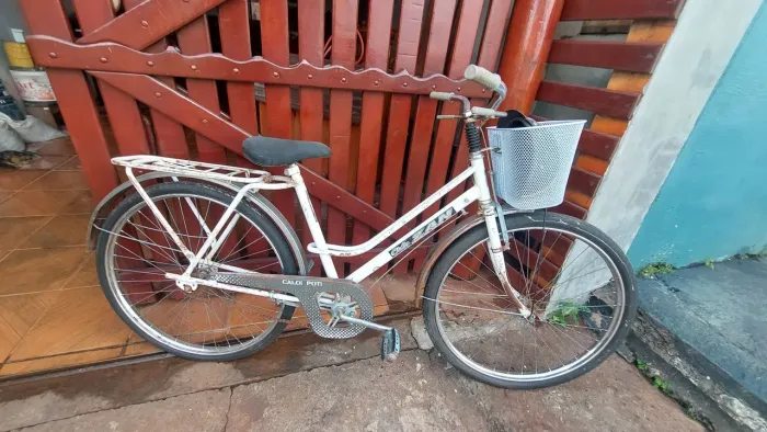 Bicicleta calor branca