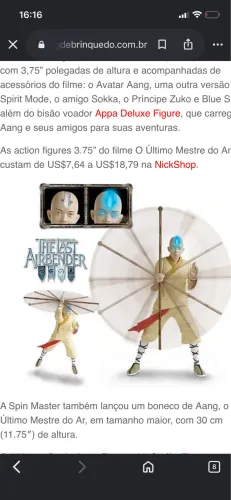O último mestre do ar ( Avatar ) 