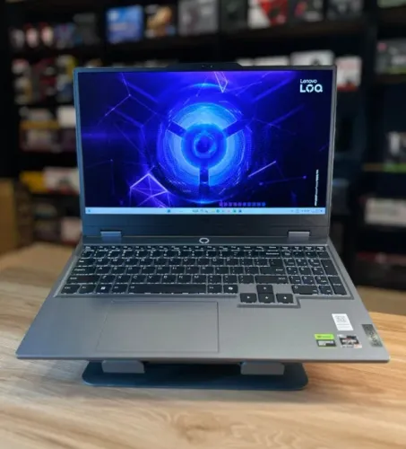Notebook Gamer Loq Versão americana Ryzen 5 + Rtx 4050 6GB 105W - Produto novo (Loja Físic