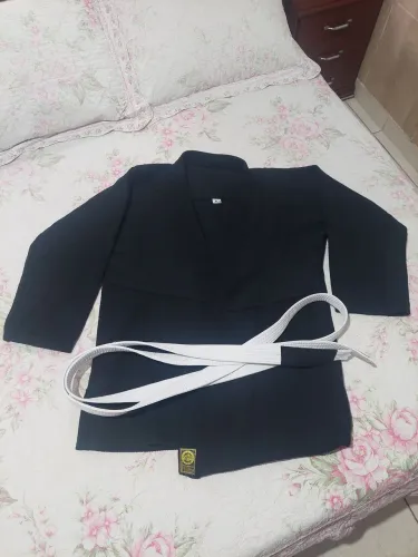 Blusa Kimono Preto Jiu Jitsu tam A3