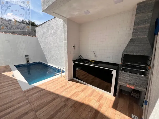 Venda Casa Santos SP - mAr dOce lAr com piscina e churrasqueira no bairro do Embaré!