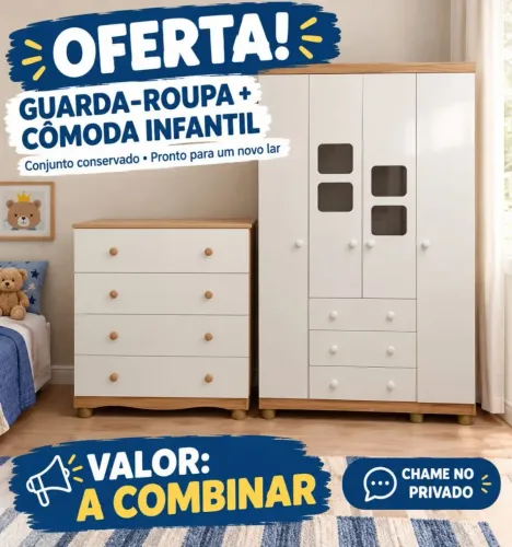 Roupeiro e cômoda 