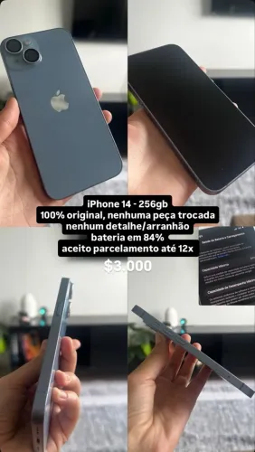 iPhone 14 - 256gb