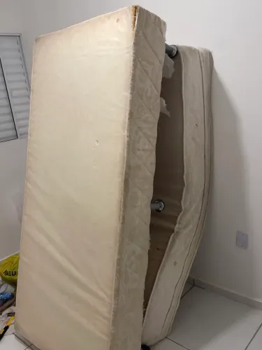 Cama e colchão Ortobom!