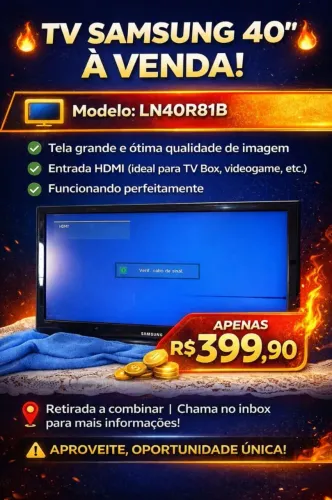 TV Samsung 40 polegadas 