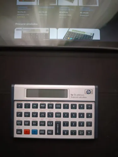 Calculadora Financeira HP-12 Platinum Edition - Financial Calculator