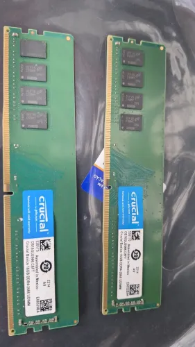 Memoria ram 16gb 2666MHz ddr4 Crucial desktop