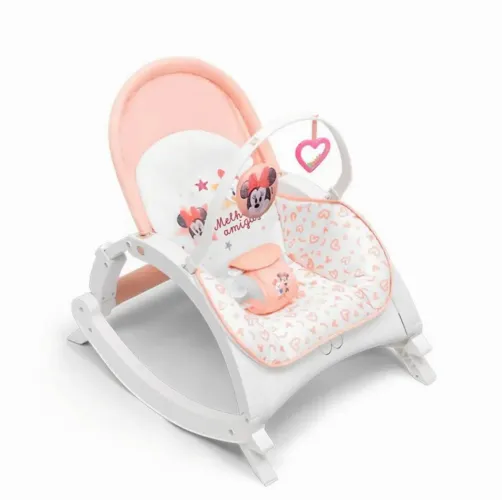 Cadeira de balanço bebe minnie
