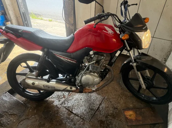 Fan 125 ks moto muito econômica boa para trabalhar