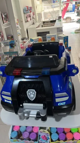 Carro Policia Patrulha Canina 12 V - Azul