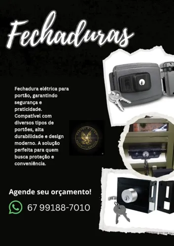 Fechadura Elétrica Seu Acesso com Tranquilidade