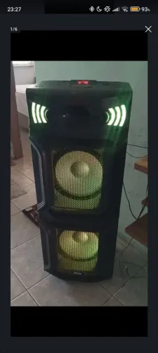 Caixa de Som Philco Extreme 1500W Ex Bass PCX15000