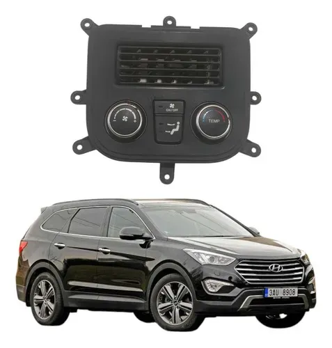 Comando Ar Condicionado Traseiro Hyundai Santa Fé 14 A 18