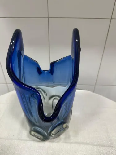 VASO EM MURANO AZUL