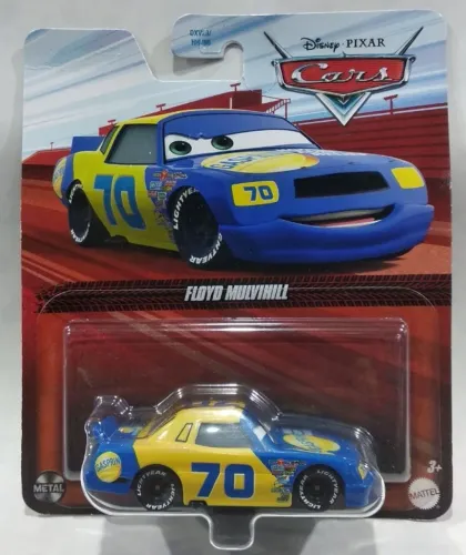 Carrinho miniatura Cars Floyd Mulvihill Mattel 1:55