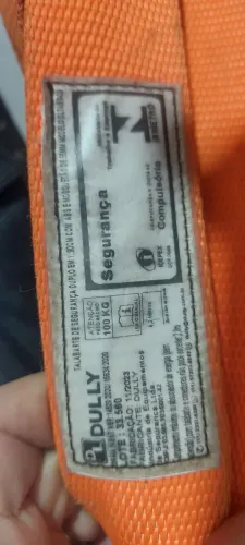 Cinto Paraquedista DLT-012 + Talabarte de segurança duplo Y