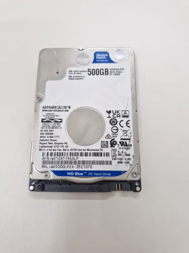 HDD 2.5 500GB WS Blue - Com windows 11 original e recovery samsung funcionando