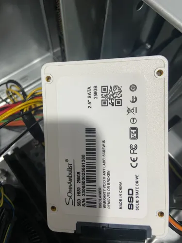 SSD 256gb 