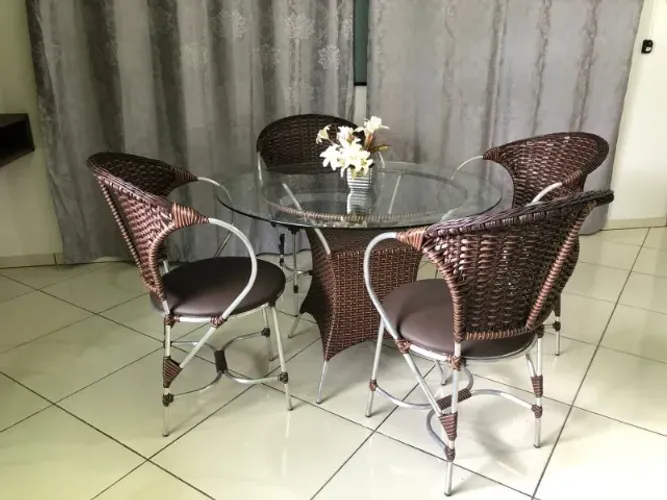 CONJUNTO BRASIL TODO REVESTIDO EM FIBRA
