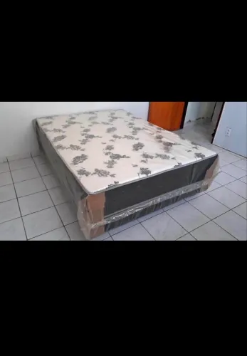 Cama box casal Molas ensacadas 18 cm
